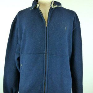 POLO Ralph Lauren pony ZIP windbreaker embroidered desert inn VINTAGE XXL